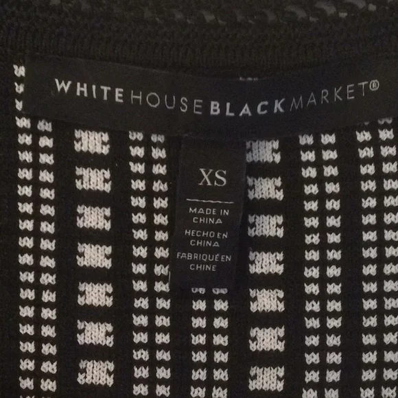 White House Black Market NEW Peplum Knit Top - Picture 3 of 3